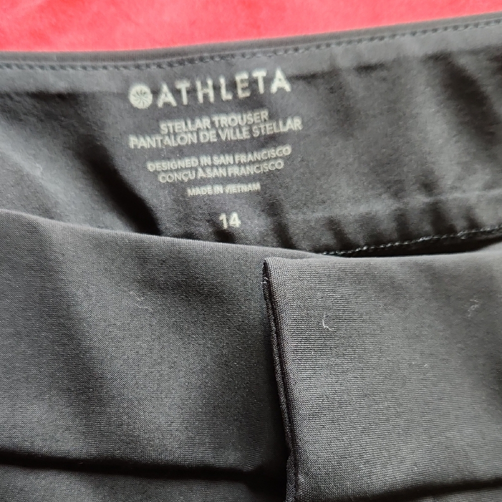 Athleta Black Stellar Trousers - Picture 2 of 4